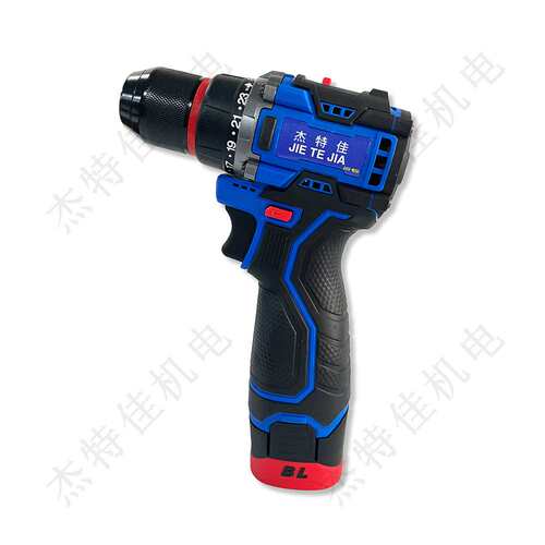 杰特佳16V无刷充电式电钻起子机 JTR16V-45N.M扭力手电钻