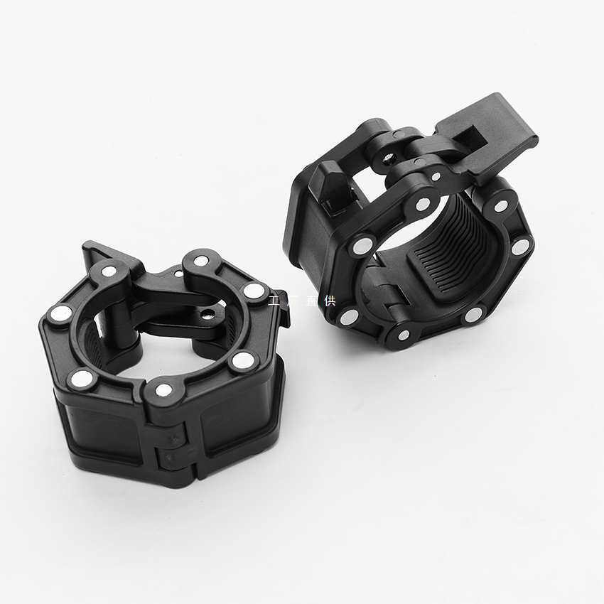 磁吸杠铃卡扣 快拆卡扣 隶德体育 大孔奥杆卡扣