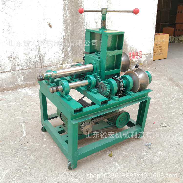 76型立式弯管机 全套模具小型电动折弯机 不锈钢管大鹏钢管弯弧机