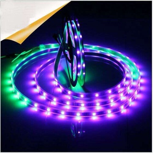 LED5V低压5050高亮led灯带贴片WS2812追逐流水跑马灯RGBLED软灯条