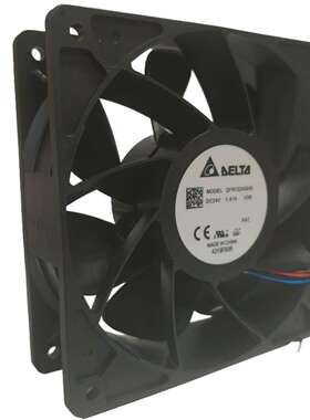 12038散热风扇 QFR1224GHEV3R24V 0.95-1.41A PWM调速工业风扇