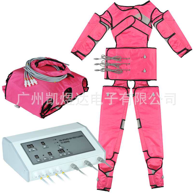 厂家远红外发热服排汗减重美体气波全身按摩仪新款连体桑拿服出口