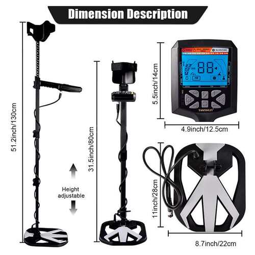 X13 underground metal detector treasure hunting and position