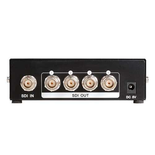 迈拓维矩4口SDI分配器1进4出安防监控支持SD HD 3G-SDI MT-SD104