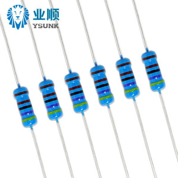 1W金属膜电阻 五色环 精密电阻 1W ±1%（430K~1M)