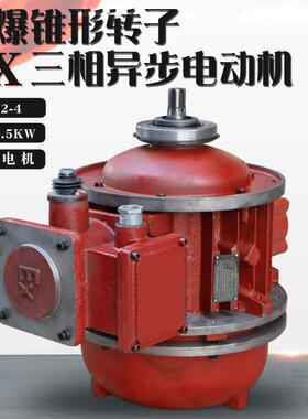 EX防爆锥形转子三相异步电动机BZD32-4 4.5KW 电动葫芦主起升电机