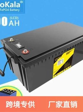 LiitoKala 16S 48V 100Ah LiFePo4电池 用于房车户外露营储能电池