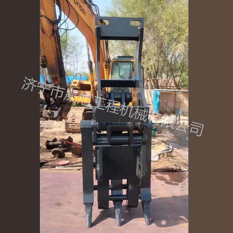 抓石夹铁夹抓木器 挖机抓钩机抓子厂家 绑臂式抓石头机抓木材