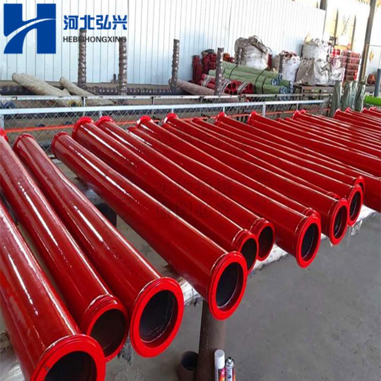 高温淬火耐磨泵管 DN125B*3000双层五万方泵管 单层三万方