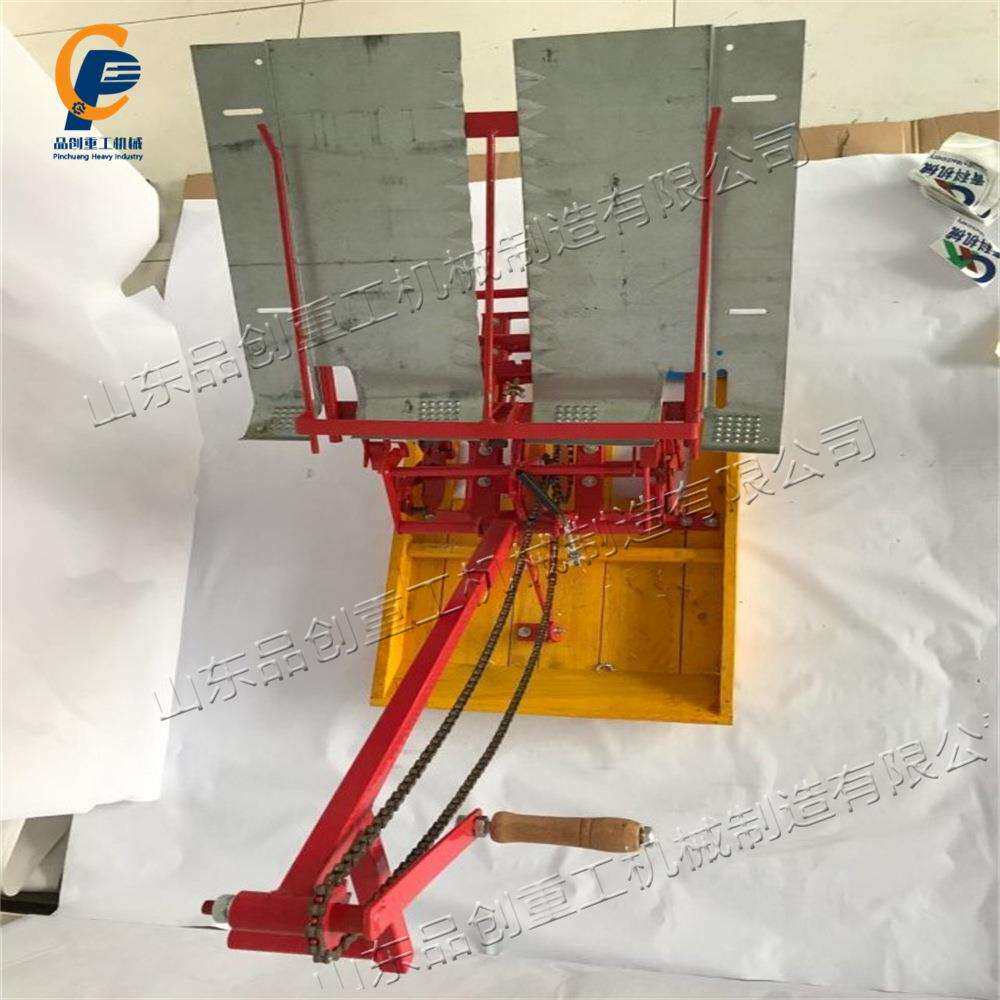 小型手摇插秧机 水稻种植机农用耕种机械 便携式插秧设备