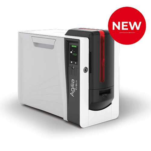 爱立识Evolis Agilia高清单双面再转证卡打印机 LCD彩色液晶触摸