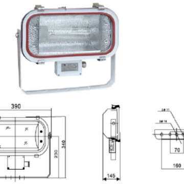 TG11 led投光灯户外防水低压直流船用探照灯搜索灯苏伊士运河灯