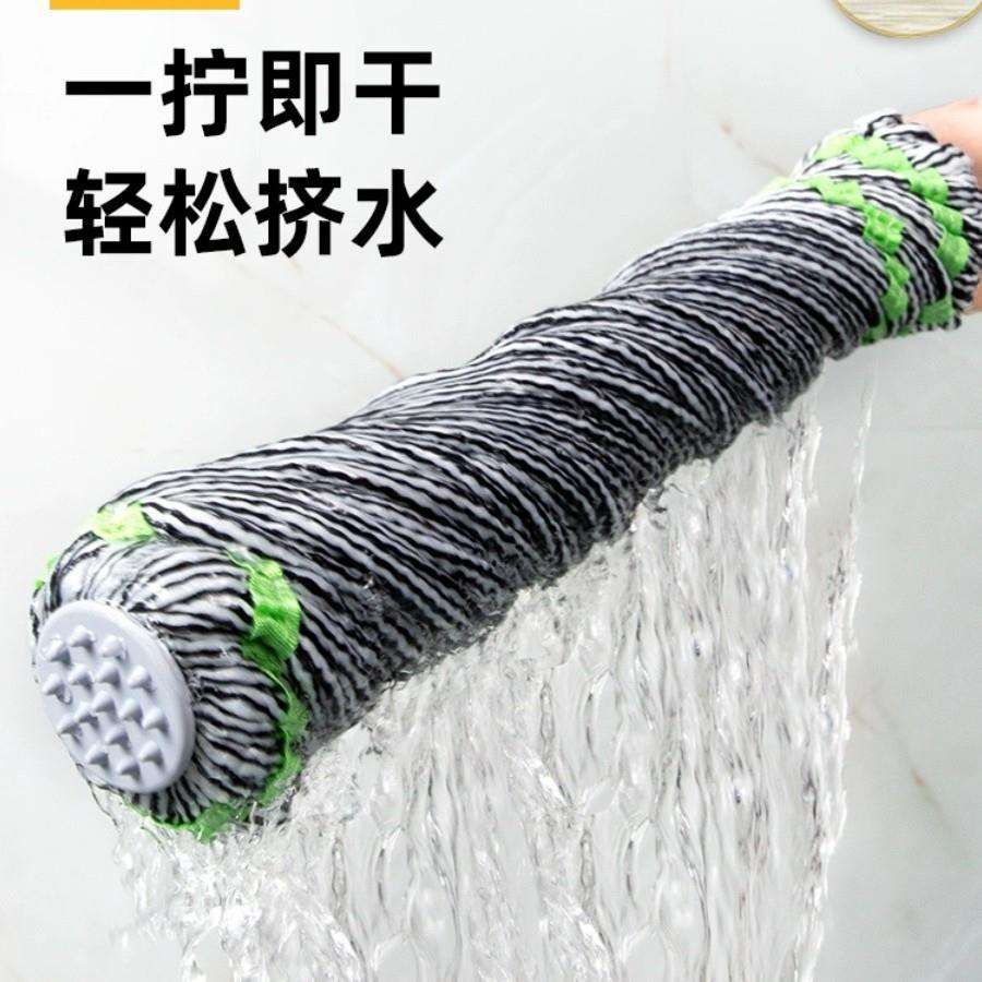 免手洗自拧干拖把家用懒人一拖净2024新款吸水老式墩布帕