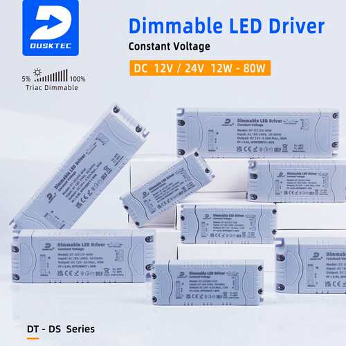 恒压调光30WDC12V24V驱动电源 led橱柜灯电源20W60W开关电源