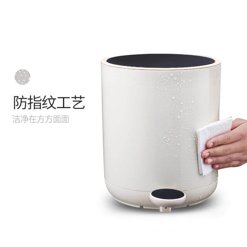 洁安惠脚踩垃圾桶家用客厅卧室可爱有盖厨房带盖卫生间脚踏式