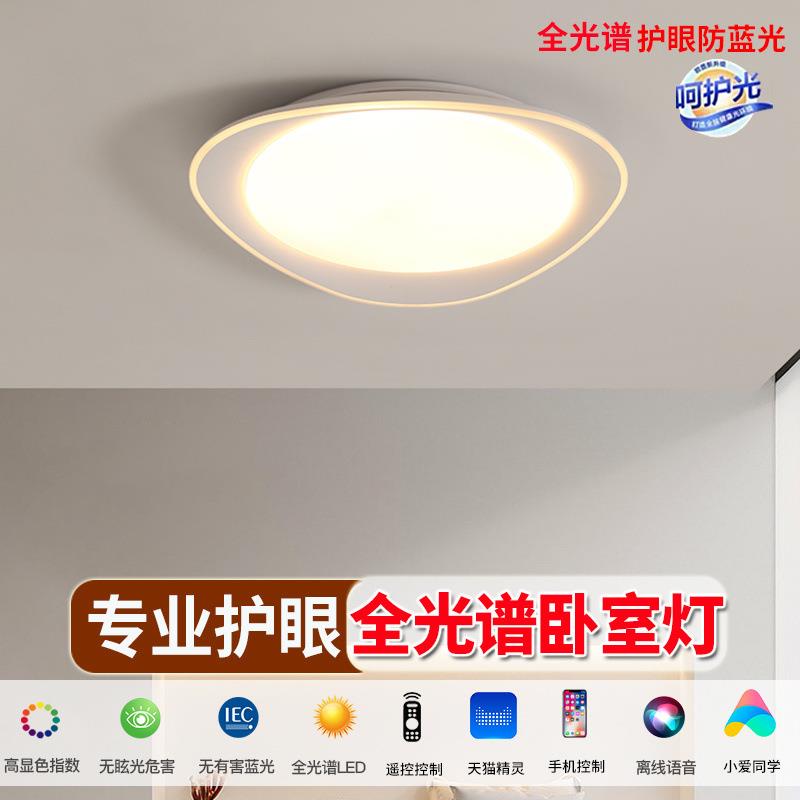 2025年新款简约现代大气客厅房间led吸顶灯具圆形阳台灯主卧室灯