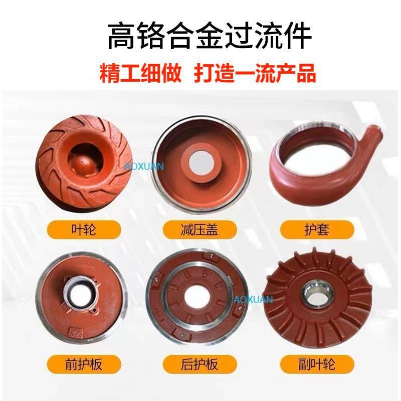 ZJ ZJL M AH HH YZ QZ PV QV RVZGB型立卧式渣浆泵配件