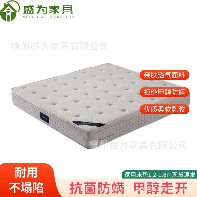床垫1米2棕垫1米8硬棕榈加厚家用乳胶天丝面料席梦思1米5儿童床垫