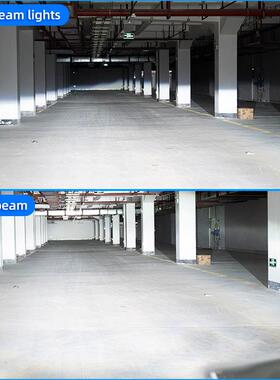 H7汽车LED大灯55W超亮6000K白光H4远近一体12V车灯改装9005前照灯