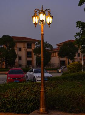 新农村公园小区户外3米庭院灯户外景观灯LED高杆路灯庭院灯路灯