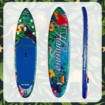 桨板动力冲浪板充气sup浆板划水板帆板充气船浮板通用竞速滑水板