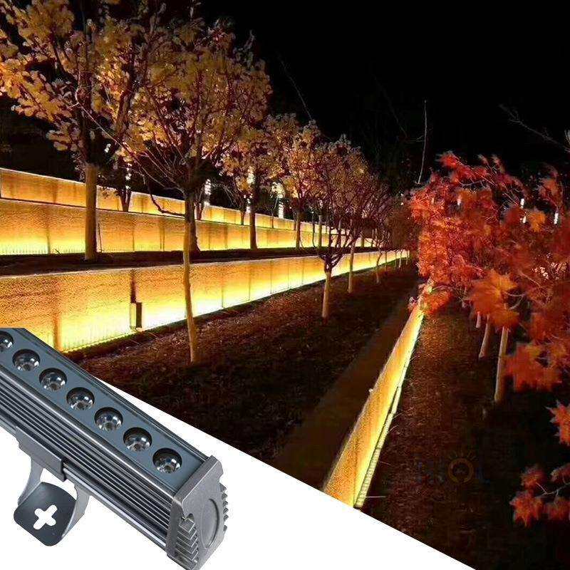 LED洗墙灯亮化工程户外防水线条灯景观灯墙壁室内背景婚庆投射灯