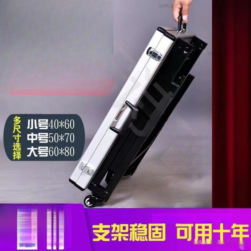 加厚合金便携式夜市摆摊耳环地摊箱多功能可折叠饰品展示架桌