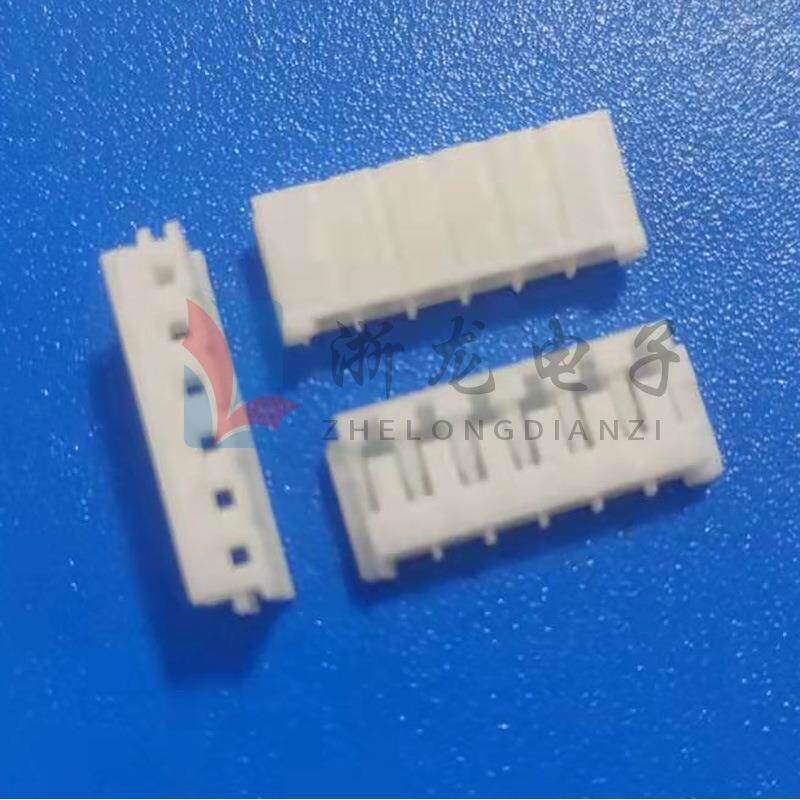 EH-6Y胶壳2.5-6P插头孔座母座条形连接器接插件 1000只