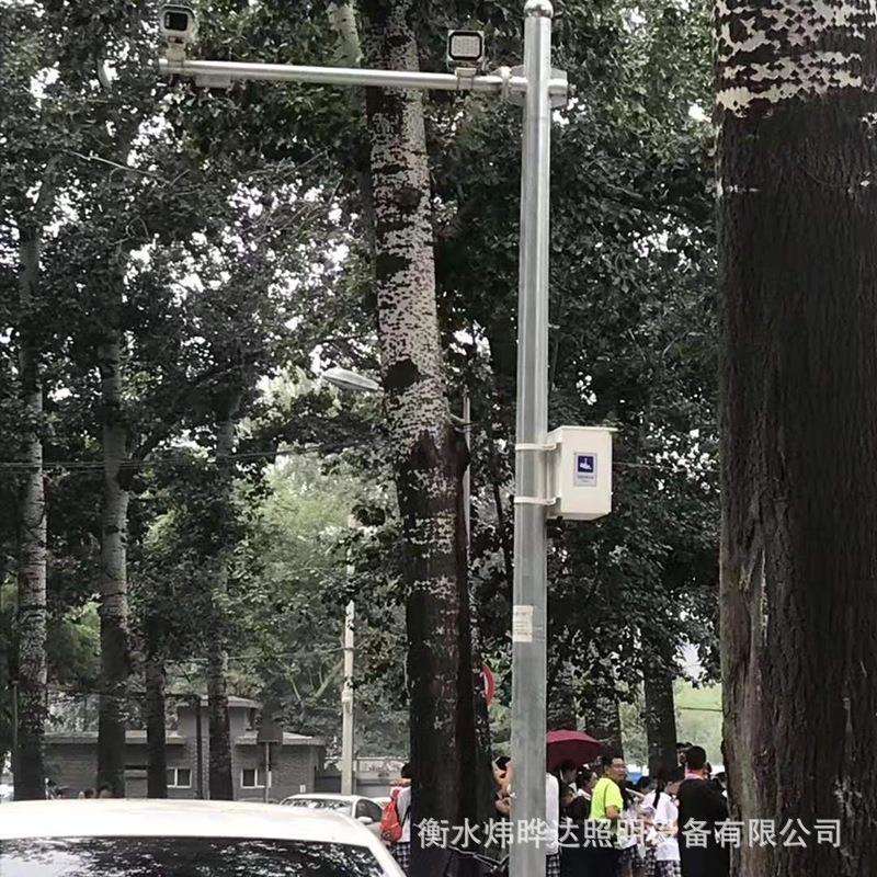 立杆大料监控杆 立杆八角监视杆 立杆八角监控立杆