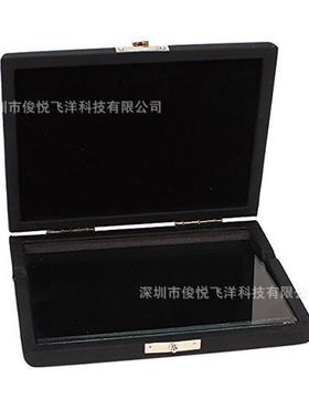 厂家 单簧管 萨克斯 哨片盒 6支装 黑色 人造皮革材质