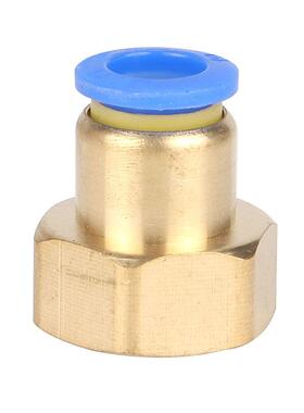 PCF8-02气动接头内螺纹快插气管快速接头4-01内丝10-03直通12-04