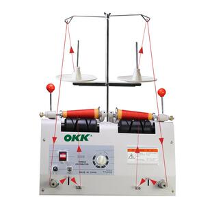 OKK-20S自动分线机绣花厂服装厂专用绕线器倒线器电脑分线机