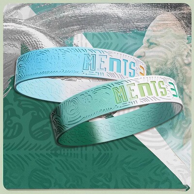 库里巴特勒联名蛇年限定篮球手环男运动硅胶腕带打球周边手带吸汗