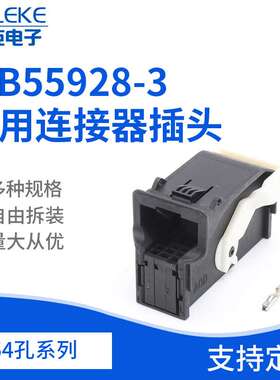 1-B55928-3车用连接器插头54孔汽车线束连接器护套1-1355928-3
