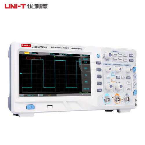 UNI-T优利德UTD2102CEX+/2072CL/2152CL数字示波器双通道150M