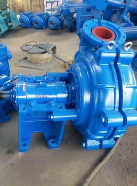 6/4卧式渣浆泵洗沙泵6寸耐磨泵合金37KW45K旋流器专用泵河北产