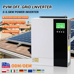 3kw 5.5kw All in One Hybrid Solar Power Inverter With MPPT