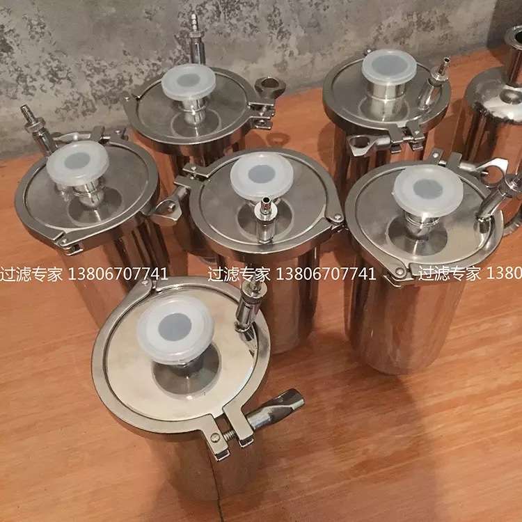 卫生级不锈钢过滤器呼吸器 无菌空气过滤器304呼吸微孔滤网过滤器