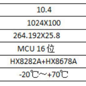 10.4寸液晶屏10.36寸宽屏显示屏可贴合电容触摸屏和HDMI视频板