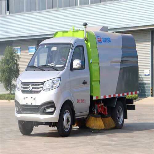 湖北程力长安3立方汽油扫地车可分期 国六小型干湿两用吸尘扫路车