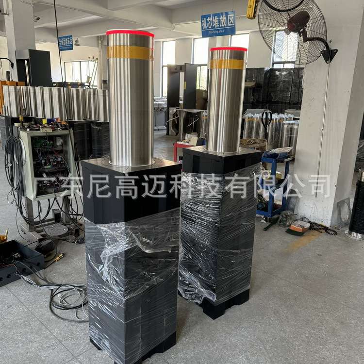 佛山厂家供应全自动升降防撞柱体育场馆公园小区车辆进出挡车路桩