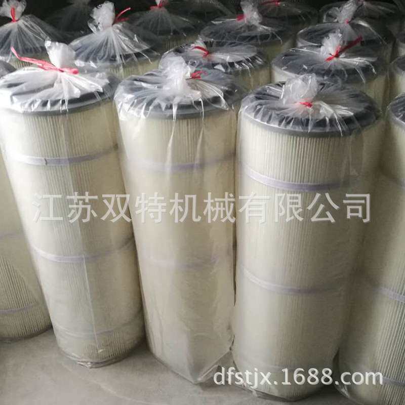 抛丸机配件滤筒 环保除尘器滤筒 折纸环保滤芯 无外网抛丸机滤筒