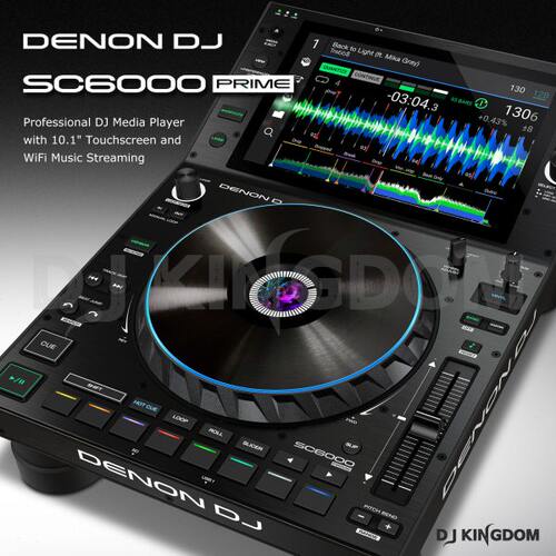 DENON 天龙 SC6000 M DJ音频播放器打碟机USB SD SSD M带马达自转