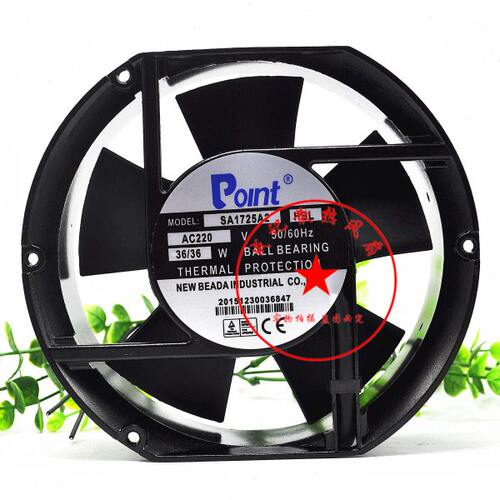 全新原装POINT220V风机SA1725A2HBL 36W 17CM厘米17251工业机柜