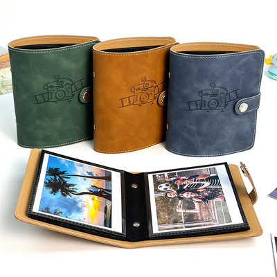 宽幅拍立得相册wide300影集高透插页袋G9.5*11.5厘米便携卡包定制