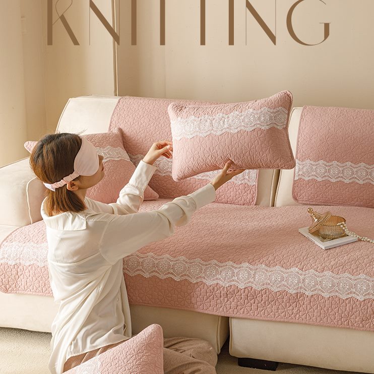 欧式子巾坐垫全盖四季通用沙发套布艺防滑简约全棉纯棉沙发垫套罩