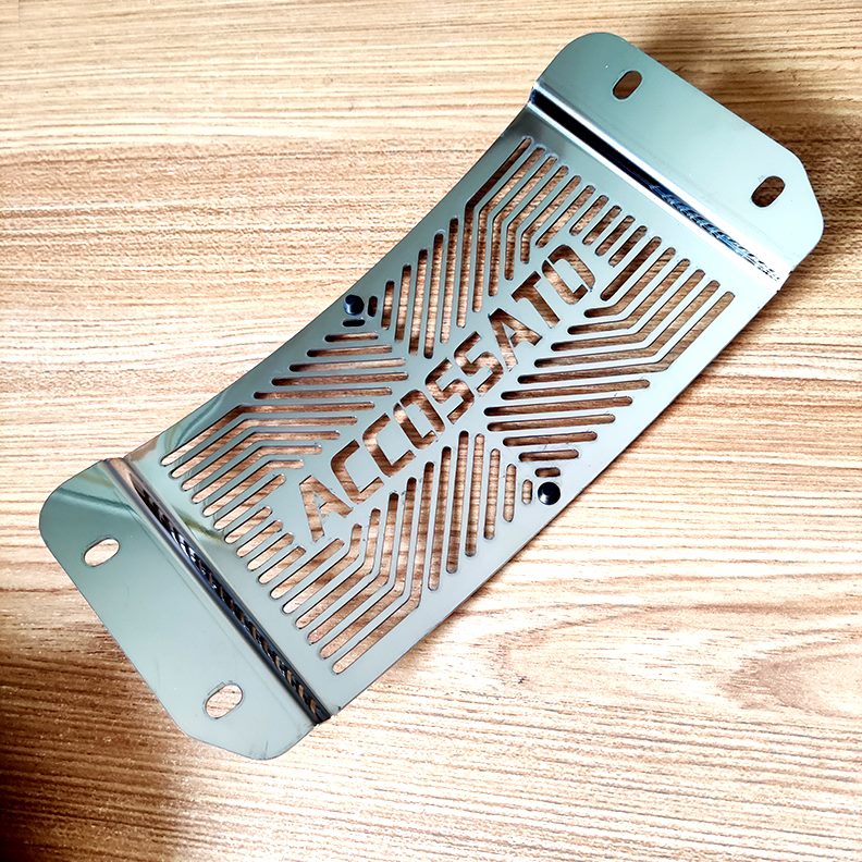 散热器Z于升仕防尘不锈钢水箱配件踏板车网10保护适用M改装罩T3盖