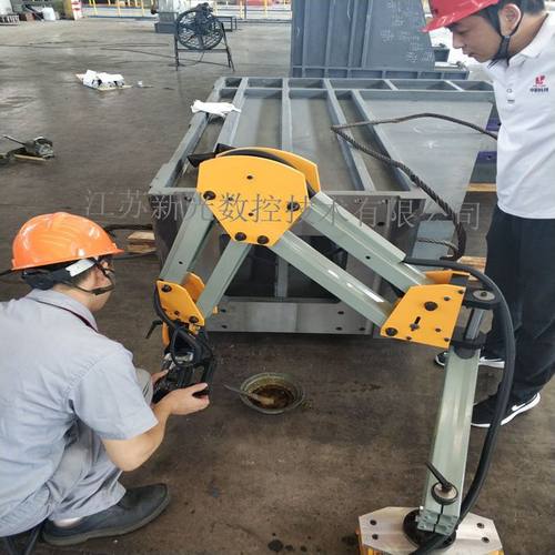 新光M6-M30船体骨架攻丝万向电动攻丝机伺服攻丝机精度高摇臂钢管