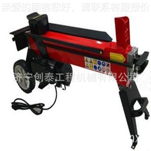 劈材劈液柴机机钻柴头小型电动压破机分WGS裂锥劈木头器家用农村