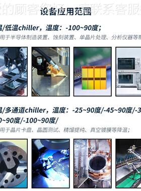 半体冷热一体chil机导ler 晶结釜精准控温系统 刻FLTZ-406蚀工艺